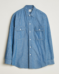  Chambray Work Shirt Blue