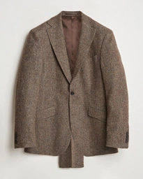  Edward Wool Donegal Suit Brown