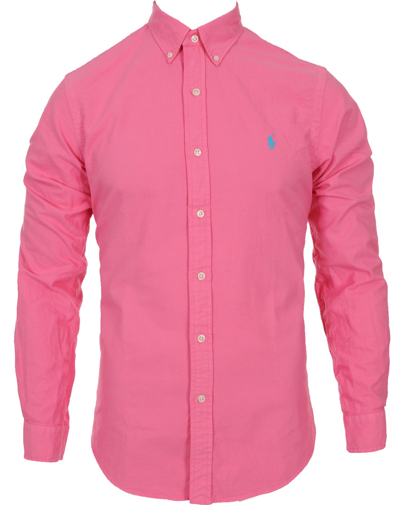 hot pink ralph lauren polo shirts