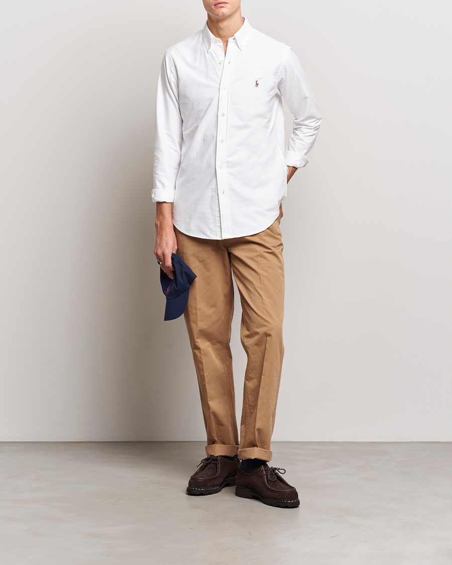 Polo Ralph Lauren Oxford Slim Fit Shirt, White