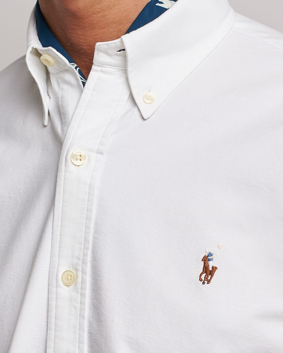 Polo Ralph Lauren Long Sleeve Performance Stretch Oxford Button Down Collar  Sport Shirt