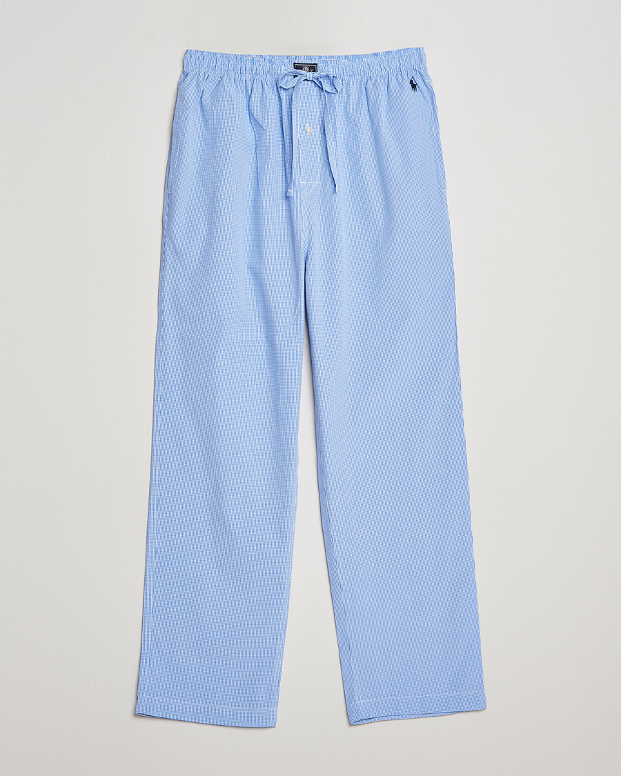 Polo Ralph Lauren Pyjama Pant Mini Gingham Blue at