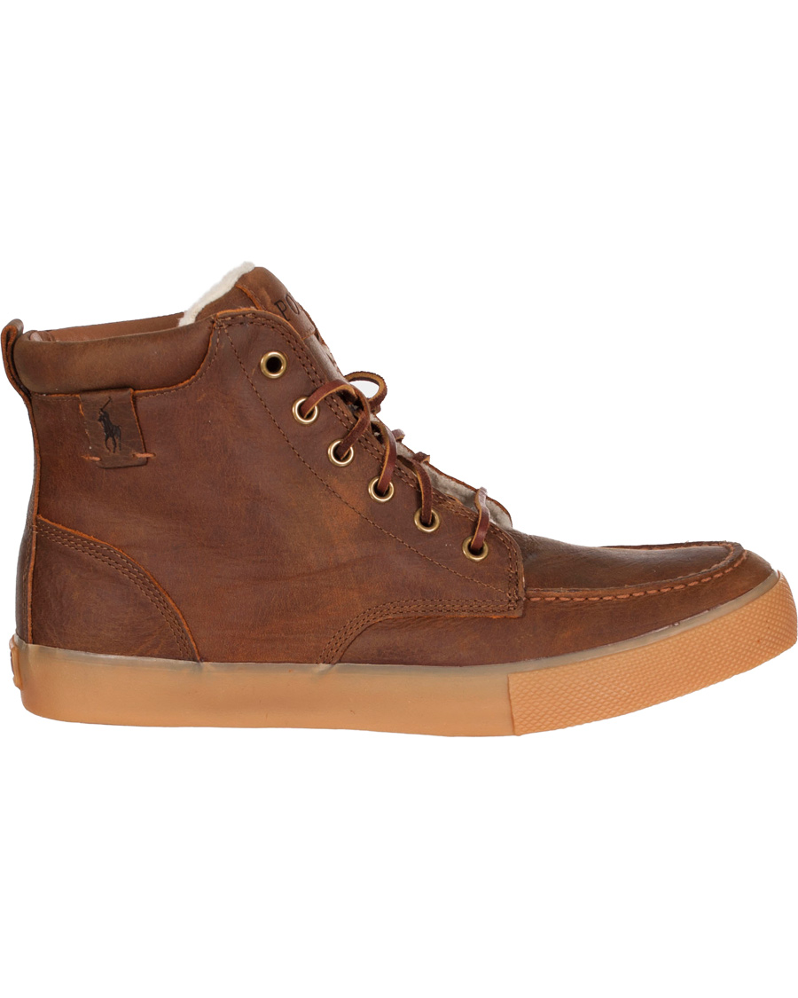 Polo tedd 2025 leather sneaker boots