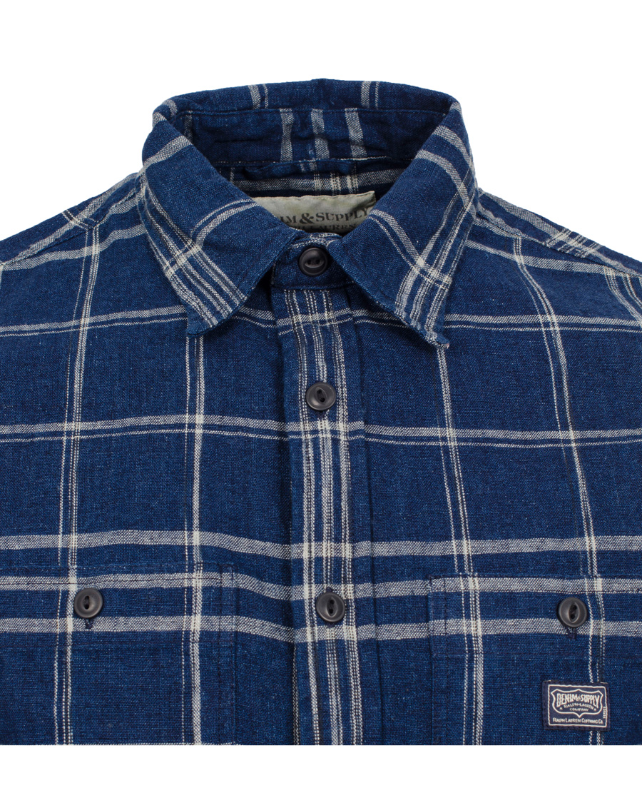 Denim & Supply Ralph Lauren Twill Military Shirt, $79 | Macy's | Lookastic