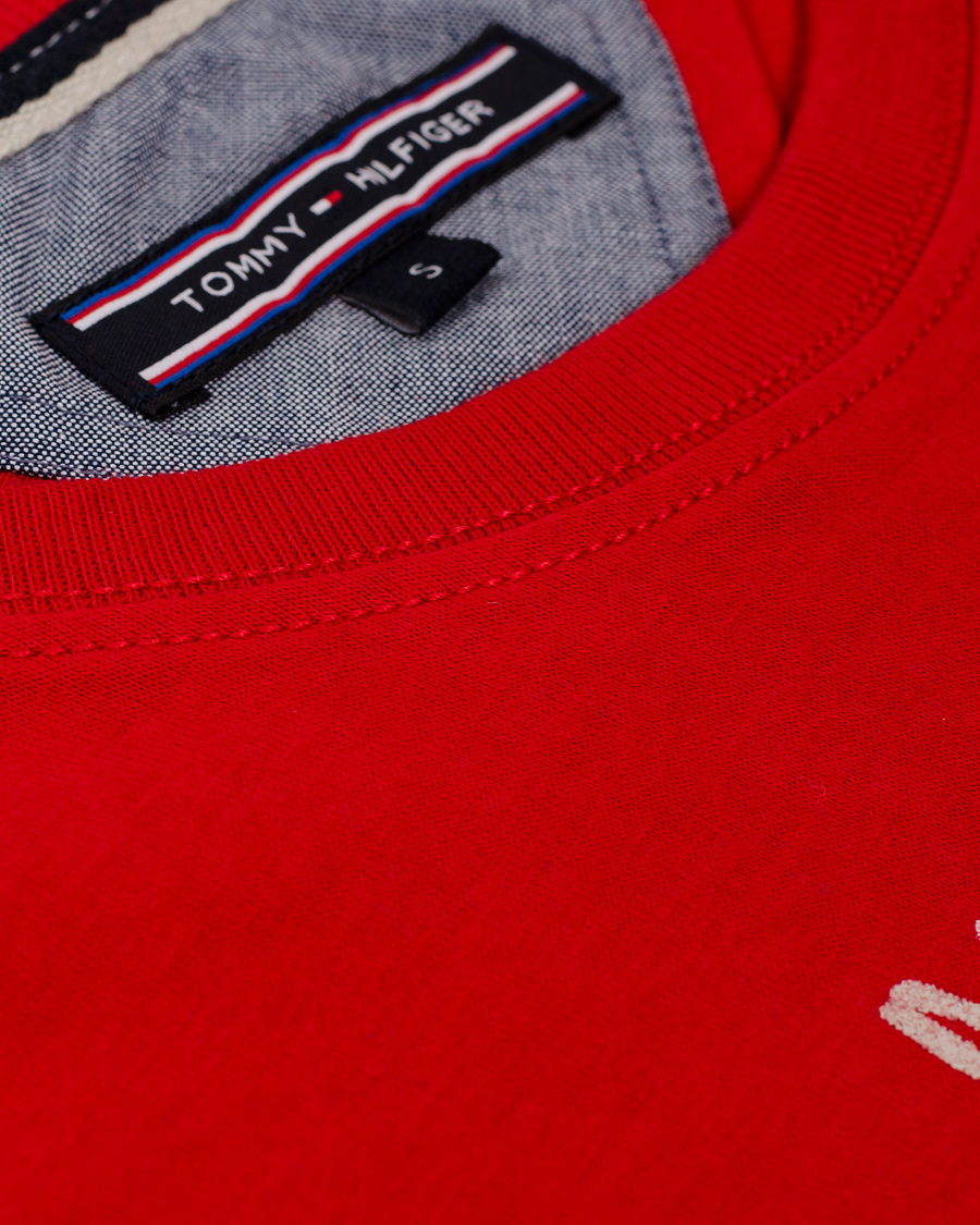 Men | T-Shirts | Tommy Hilfiger | Kris Tee Barbados Cherry Red