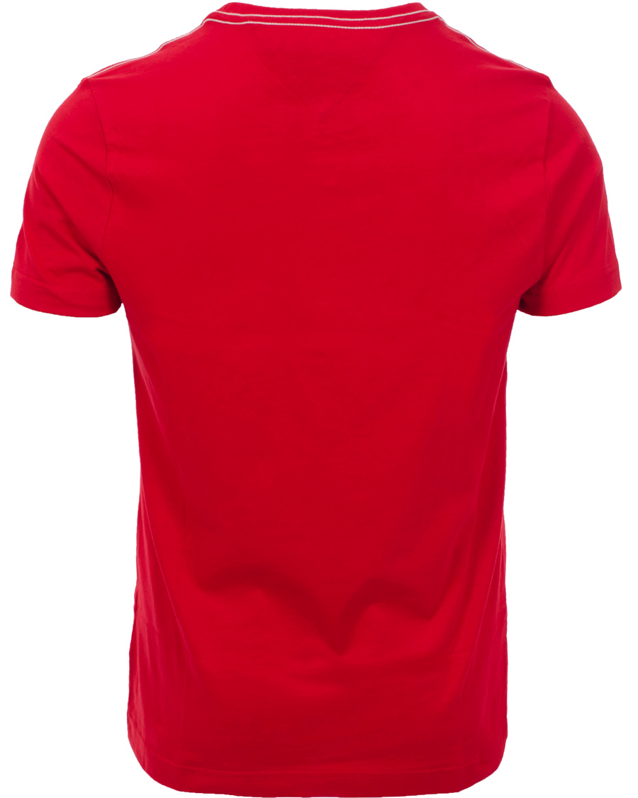 Men | T-Shirts | Tommy Hilfiger | Kris Tee Barbados Cherry Red