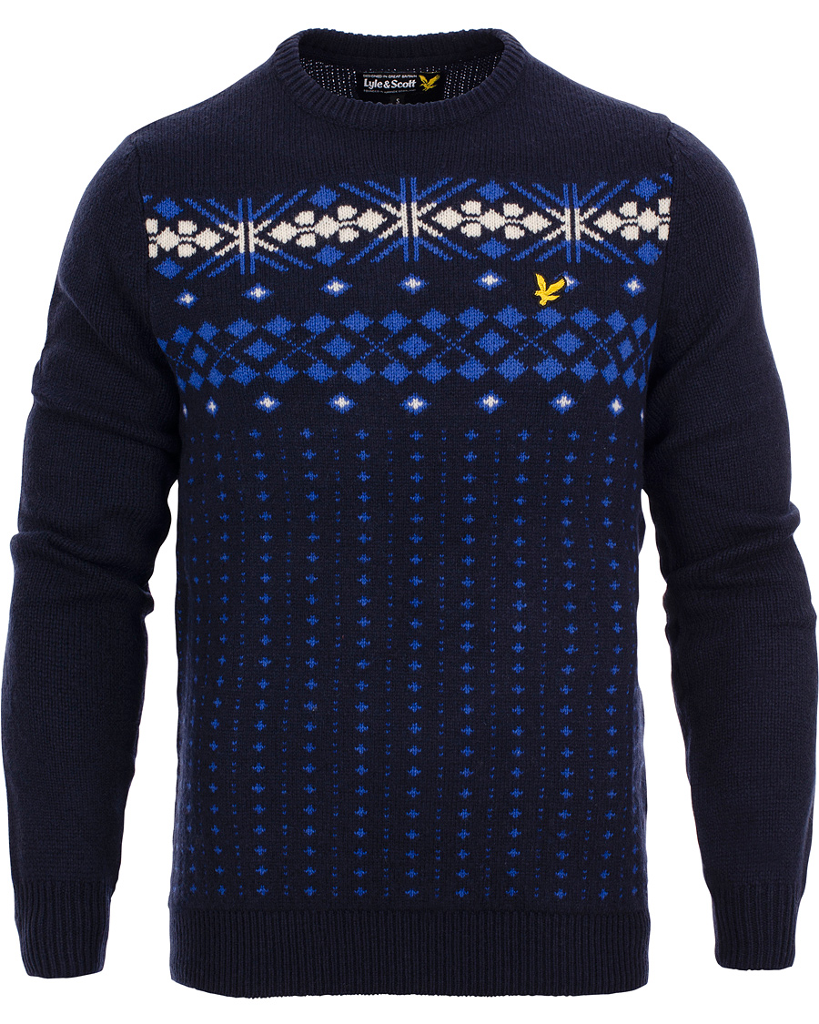 Lyle and Scott wool sweater Mens factory size L Scotland