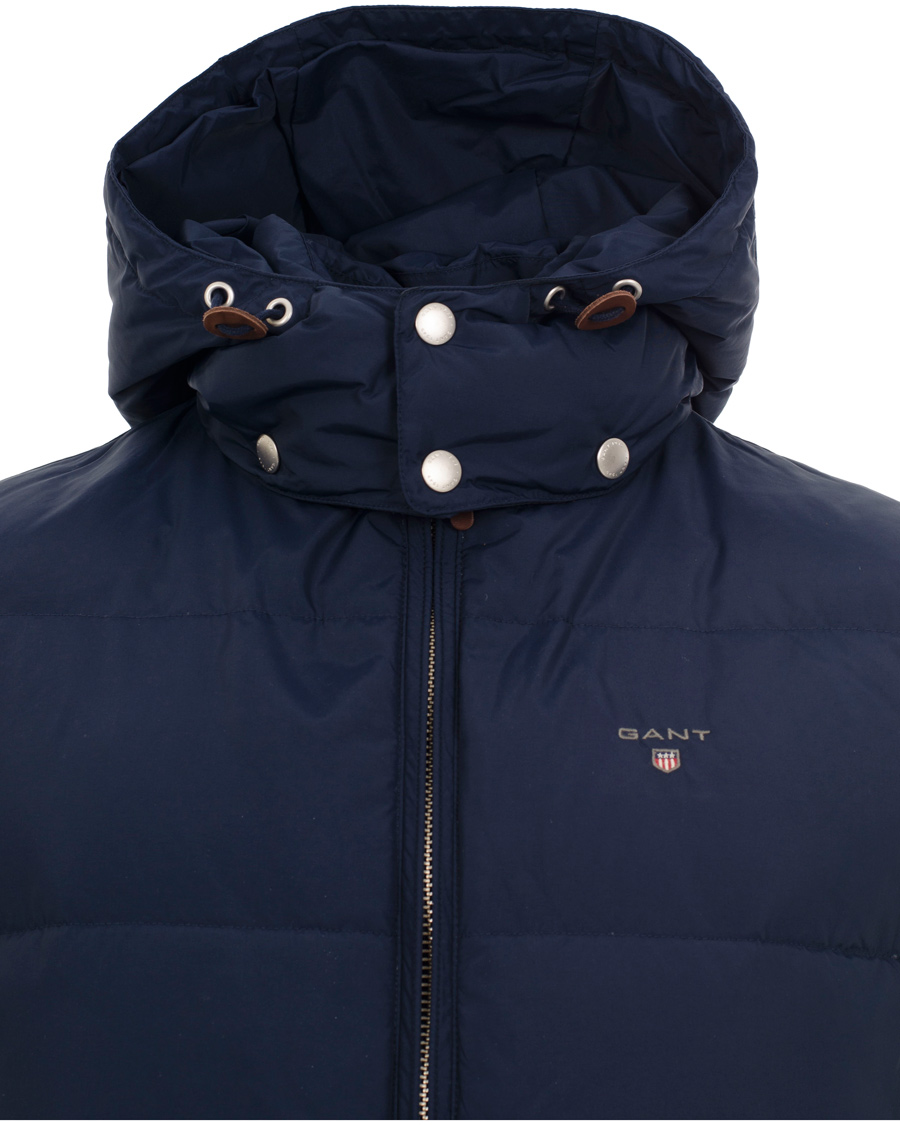 Gant preppy 2025 down jacket blue