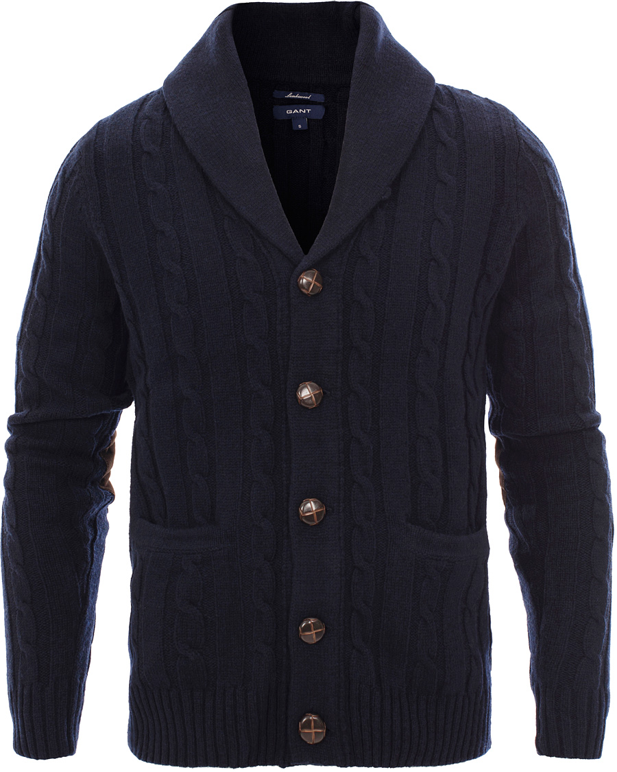 Gant on sale lambswool cardigan