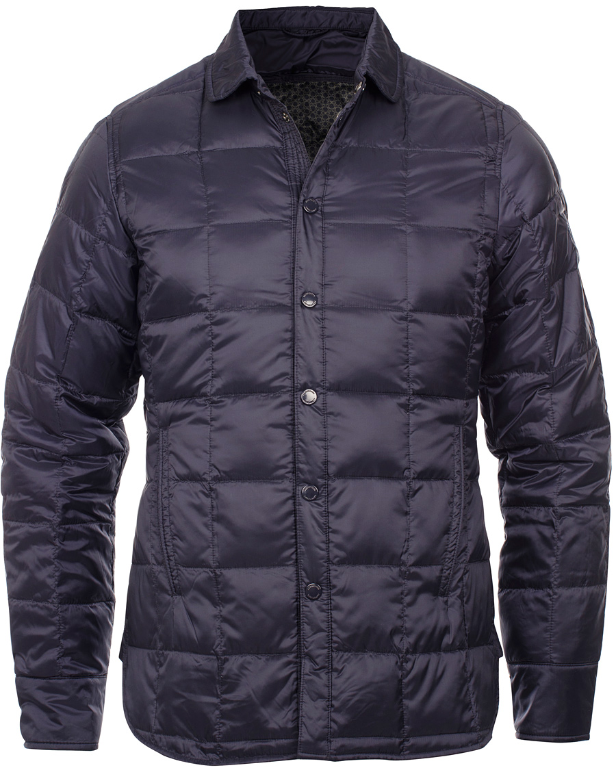 J.Lindeberg Lawler 46 Feather Nylon Quilted Jacket Dark Navy at