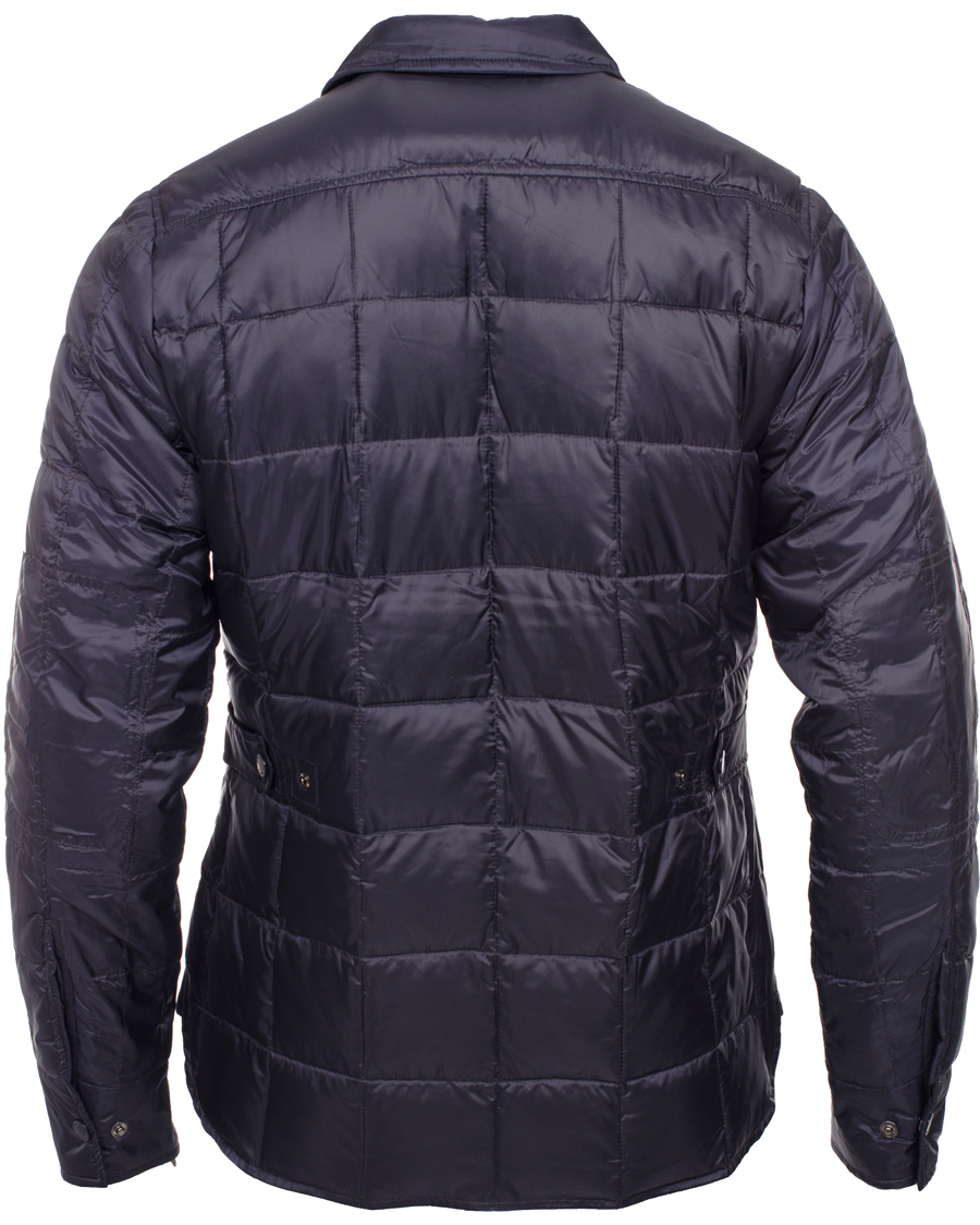 J.Lindeberg Lawler 46 Feather Nylon Quilted Jacket Dark Navy at