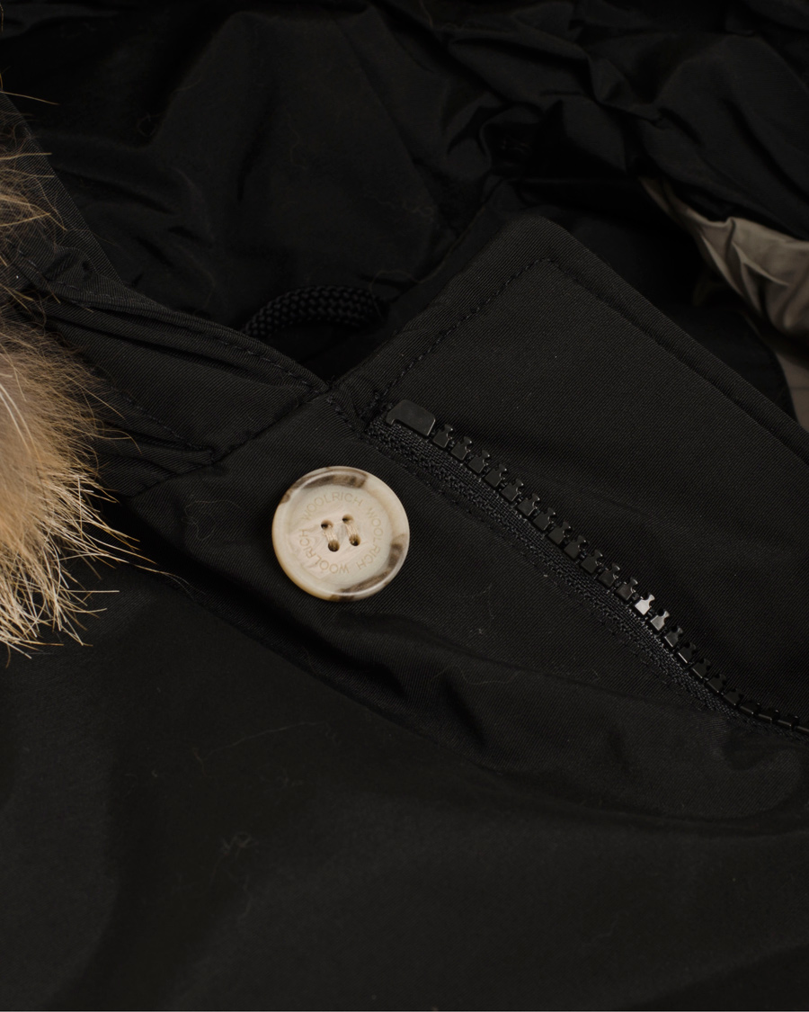 Woolrich Arctic Anorak Black at CareOfCarl.com