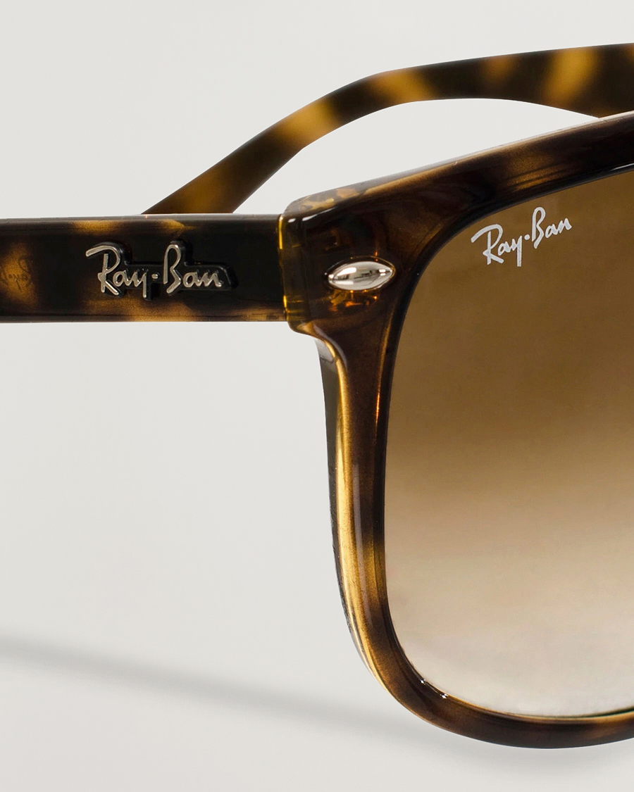 Ray-Ban RB4147 Sunglasses Light Havana/Crystal Brown Gradient at CareOfCarl