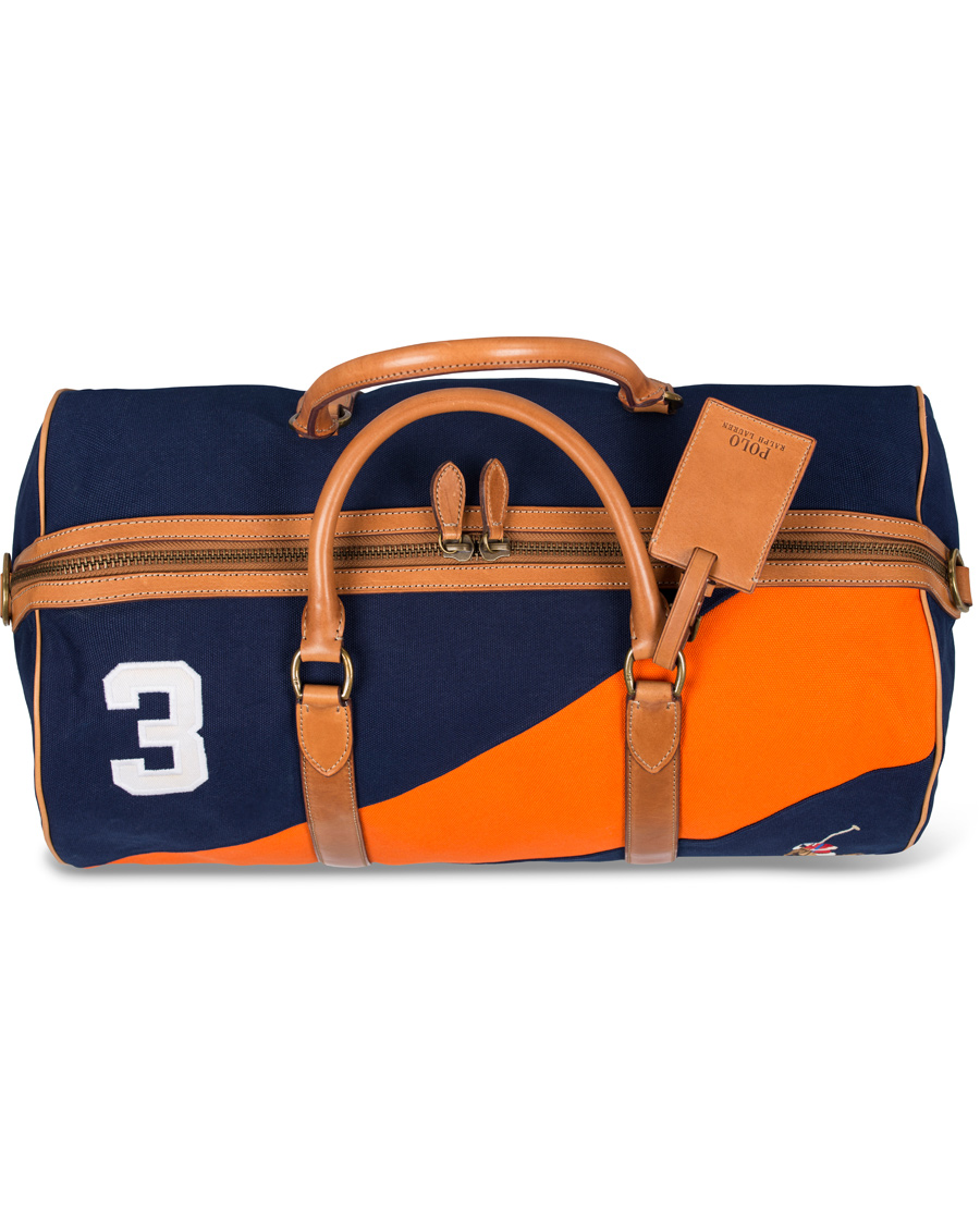 ralph lauren navy duffle bag