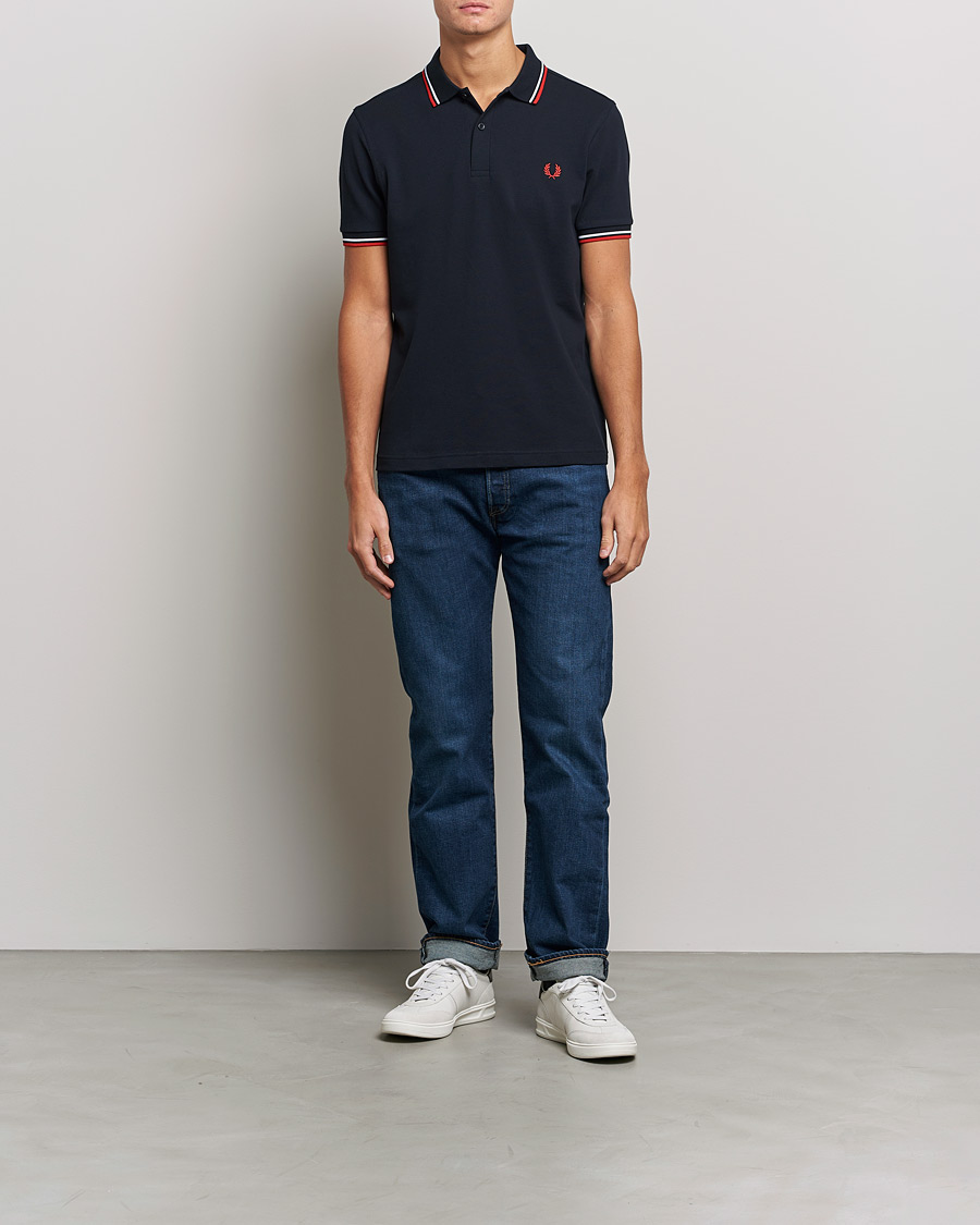 Fred perry polo mens cheap sale