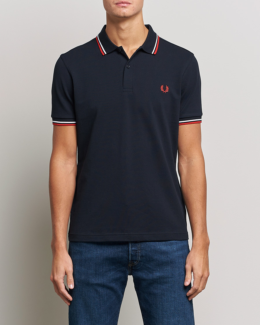 Fred perry 2025 twin tipped polo