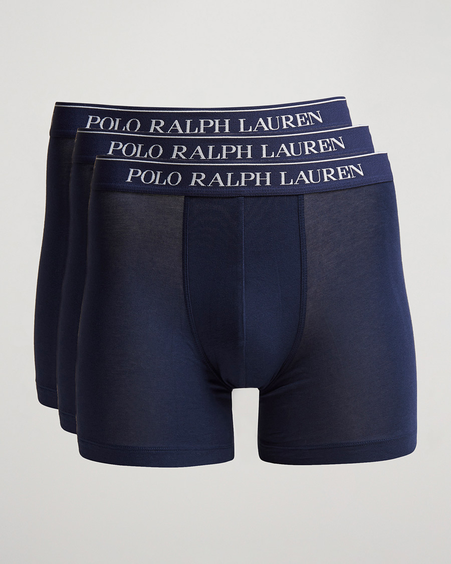 Polo Ralph Lauren 3-Pack Boxer Brief Navy at 