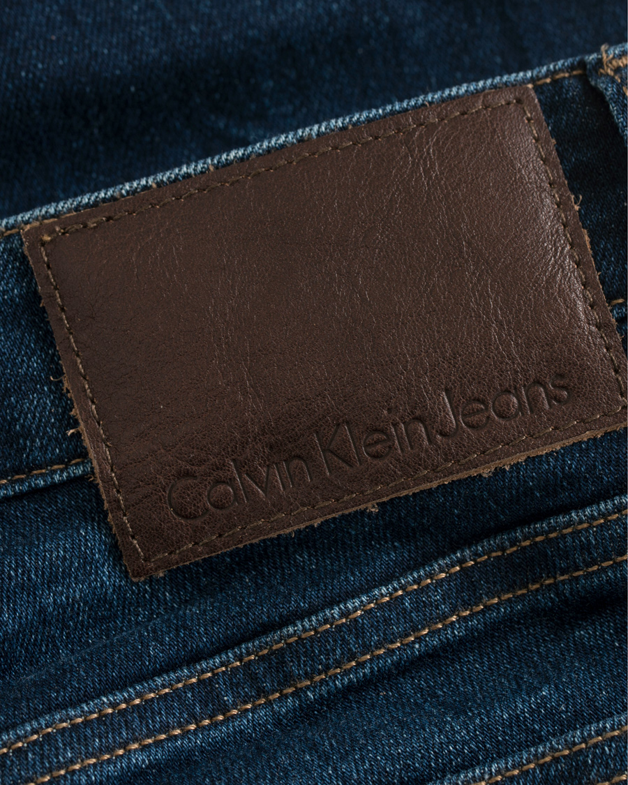 calvin klein jeans slim straight true dark blue