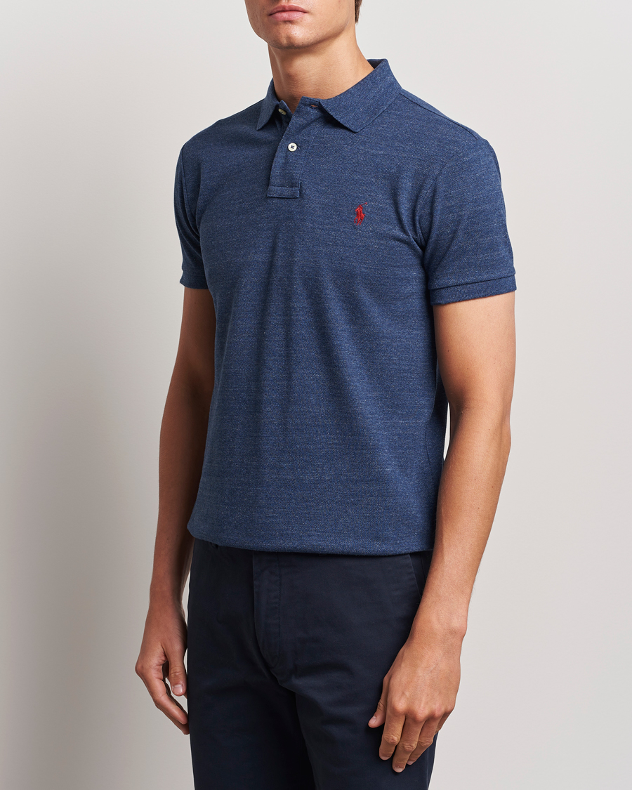 Polo Ralph Lauren Slim Fit Polo Classic Royal Heather at CareOfCarl.com