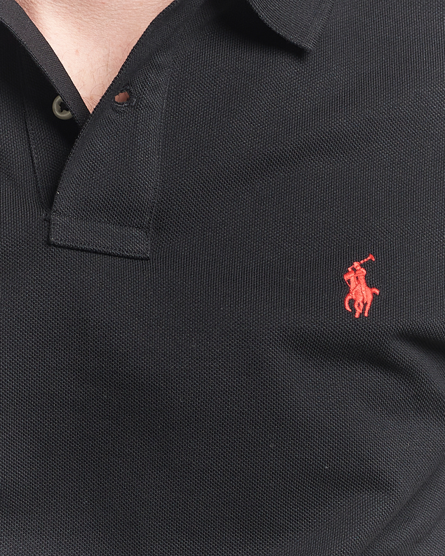 Men | Polo Shirts | Polo Ralph Lauren | Slim Fit Polo Polo Black