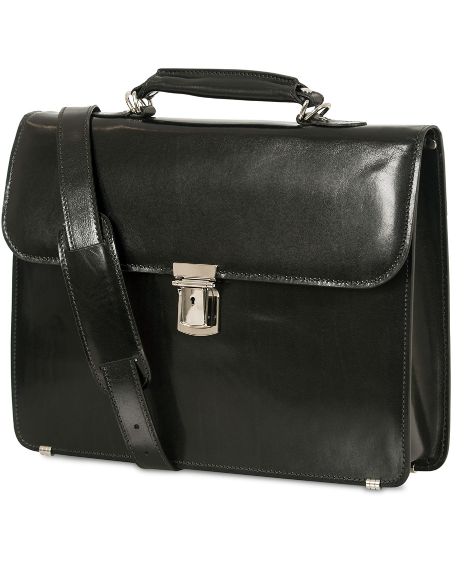 mini black briefcase