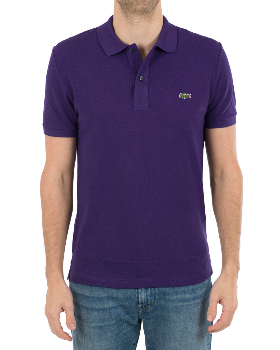 Lacoste polo shirt outlet purple