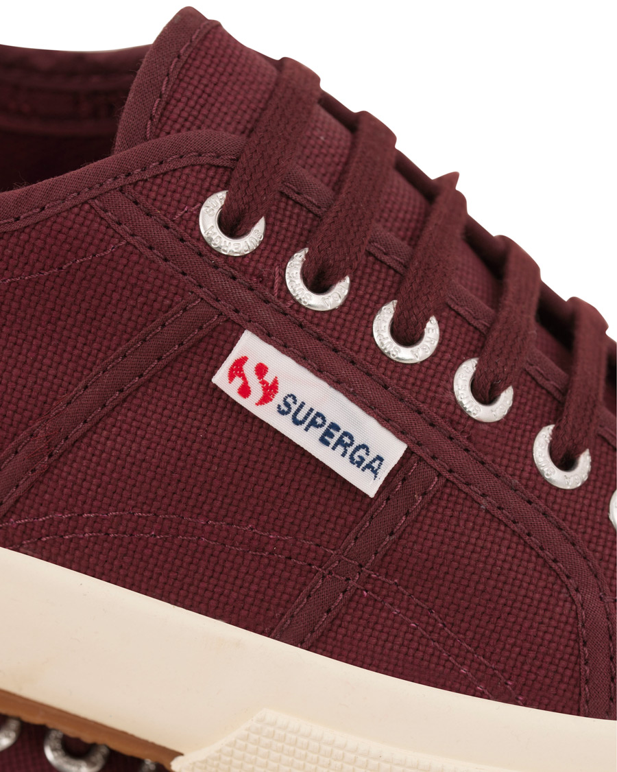 Superga dark clearance bordeaux