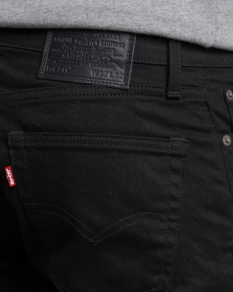 Levi's 502 regular taper black on sale