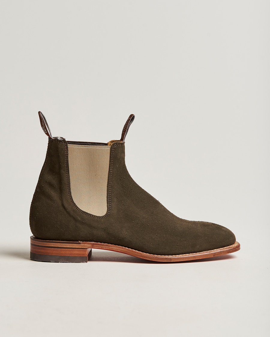 rm williams khaki suede