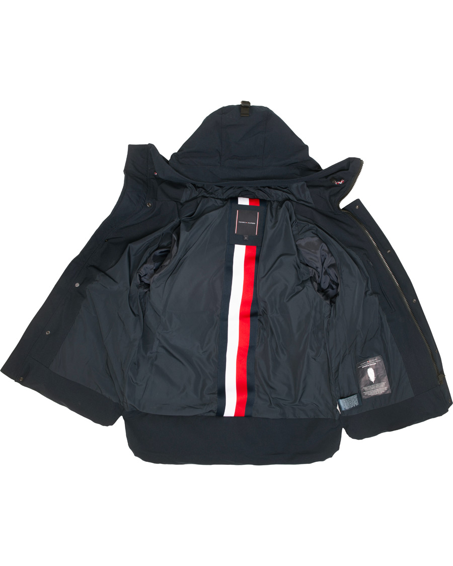 tommy hilfiger heavy canvas down puffer