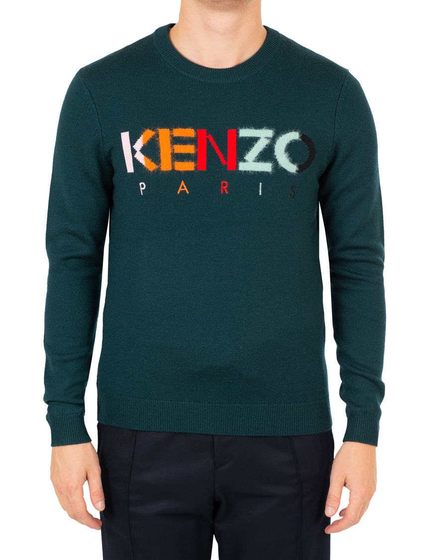  KENZO Paris  Jumper Blue hos CareOfCarl com