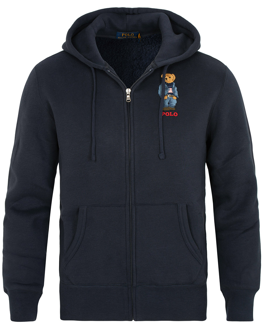 polo bear zip up