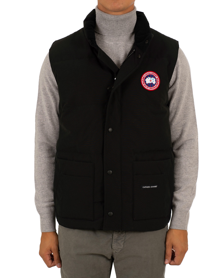 Canada goose freestyle shop crew vest black label