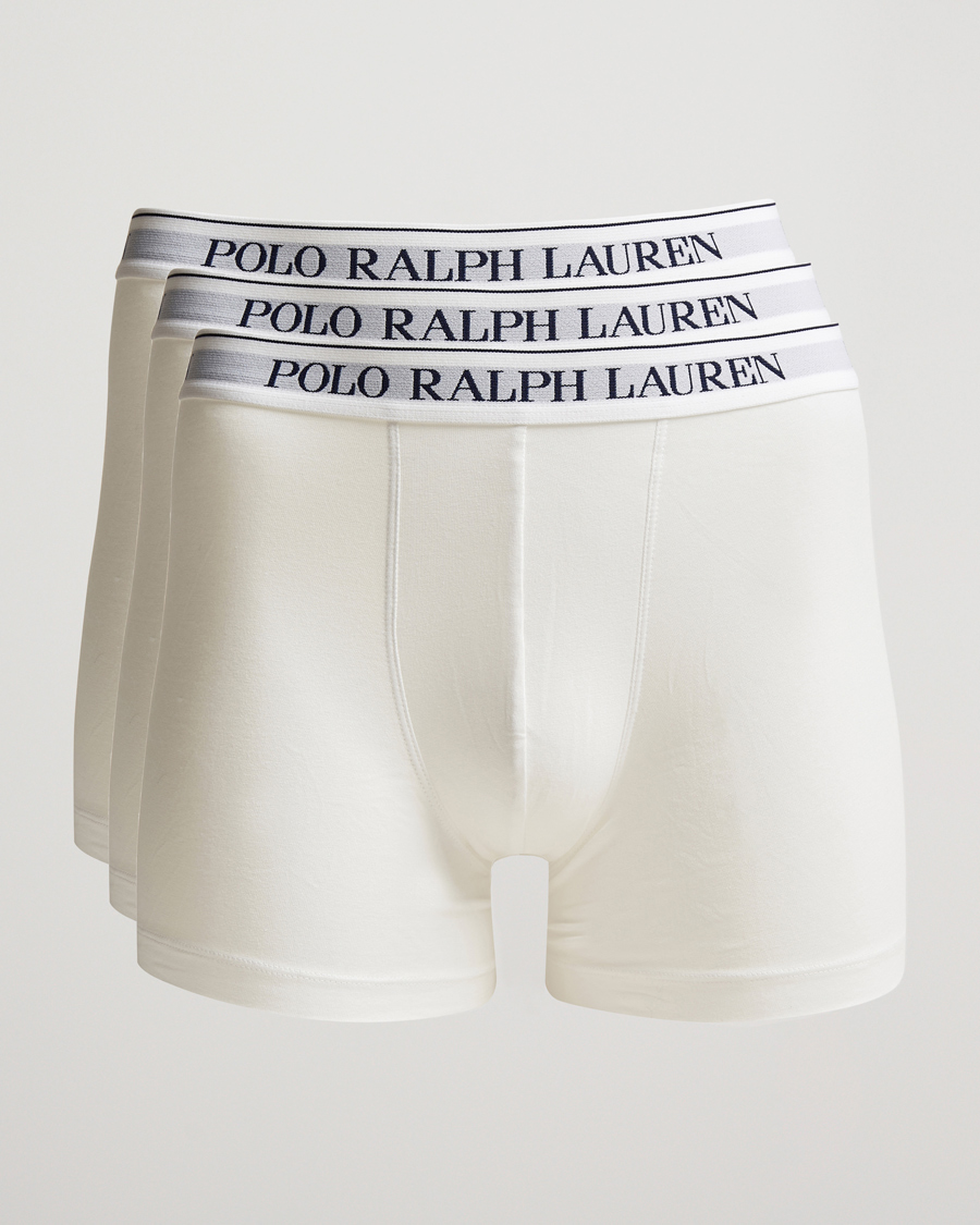 POLO RALPH LAUREN Men's Stretch Classic Fit Boxer Briefs, Trunks & Long Leg  Available, 3-Pack