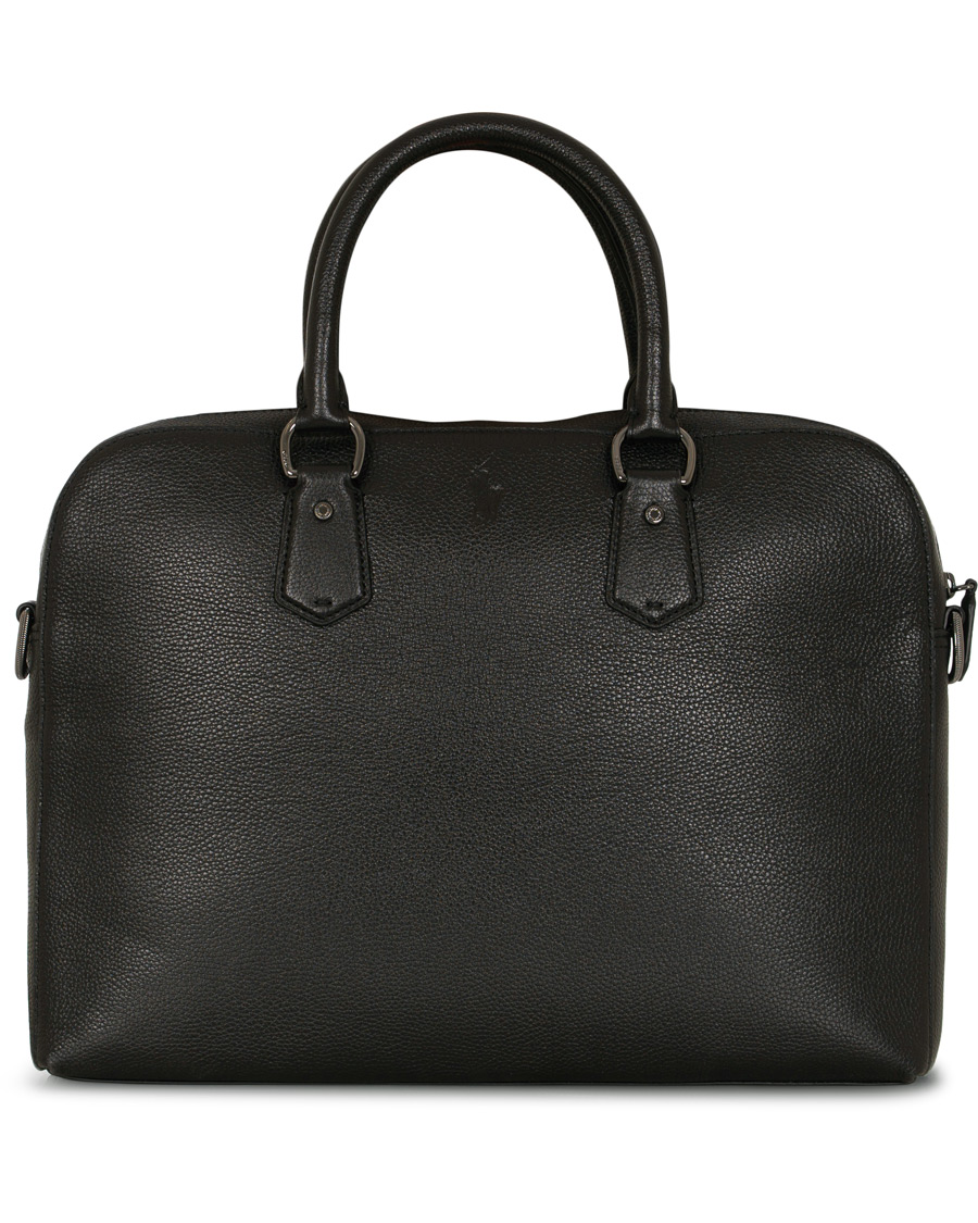 polo ralph lauren leather briefcase