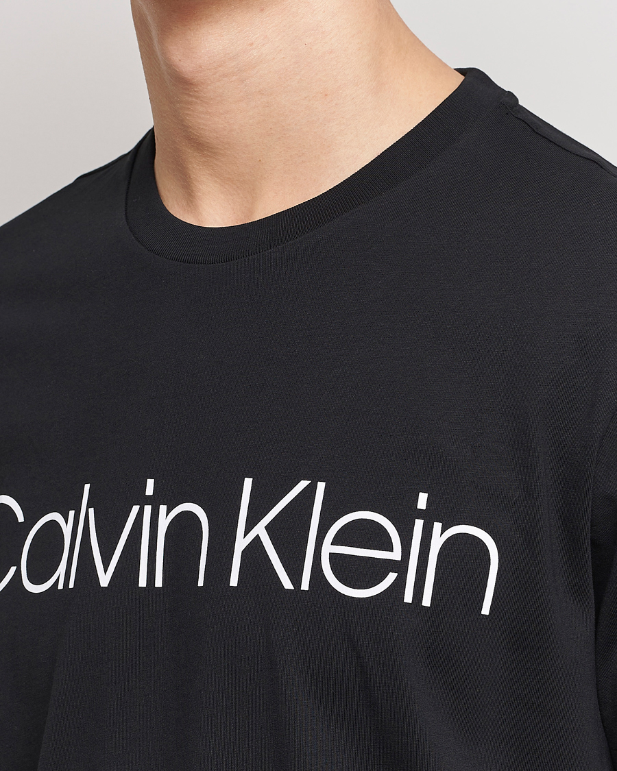 Calvin Klein Front Logo Tee Black at