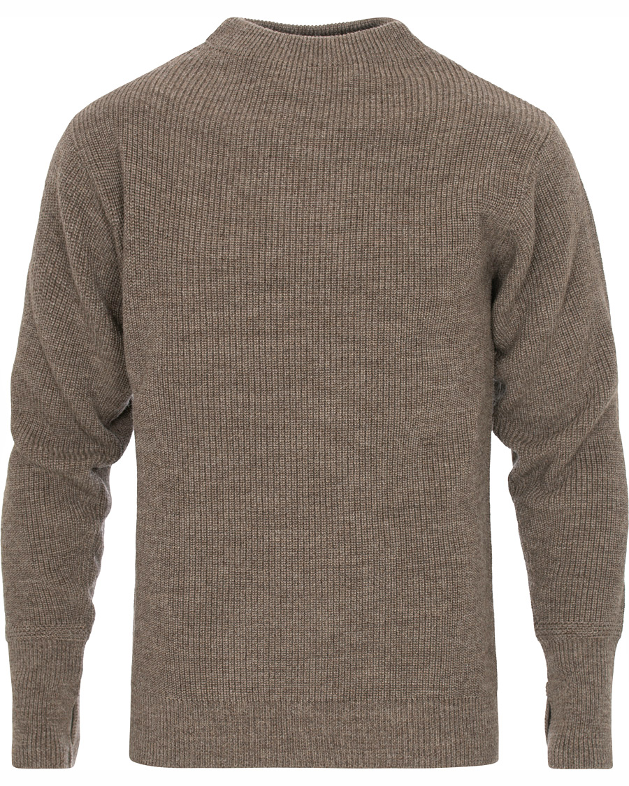 Andersen-Andersen Sailor Crewneck Natural Taupe at CareOfCarl.com