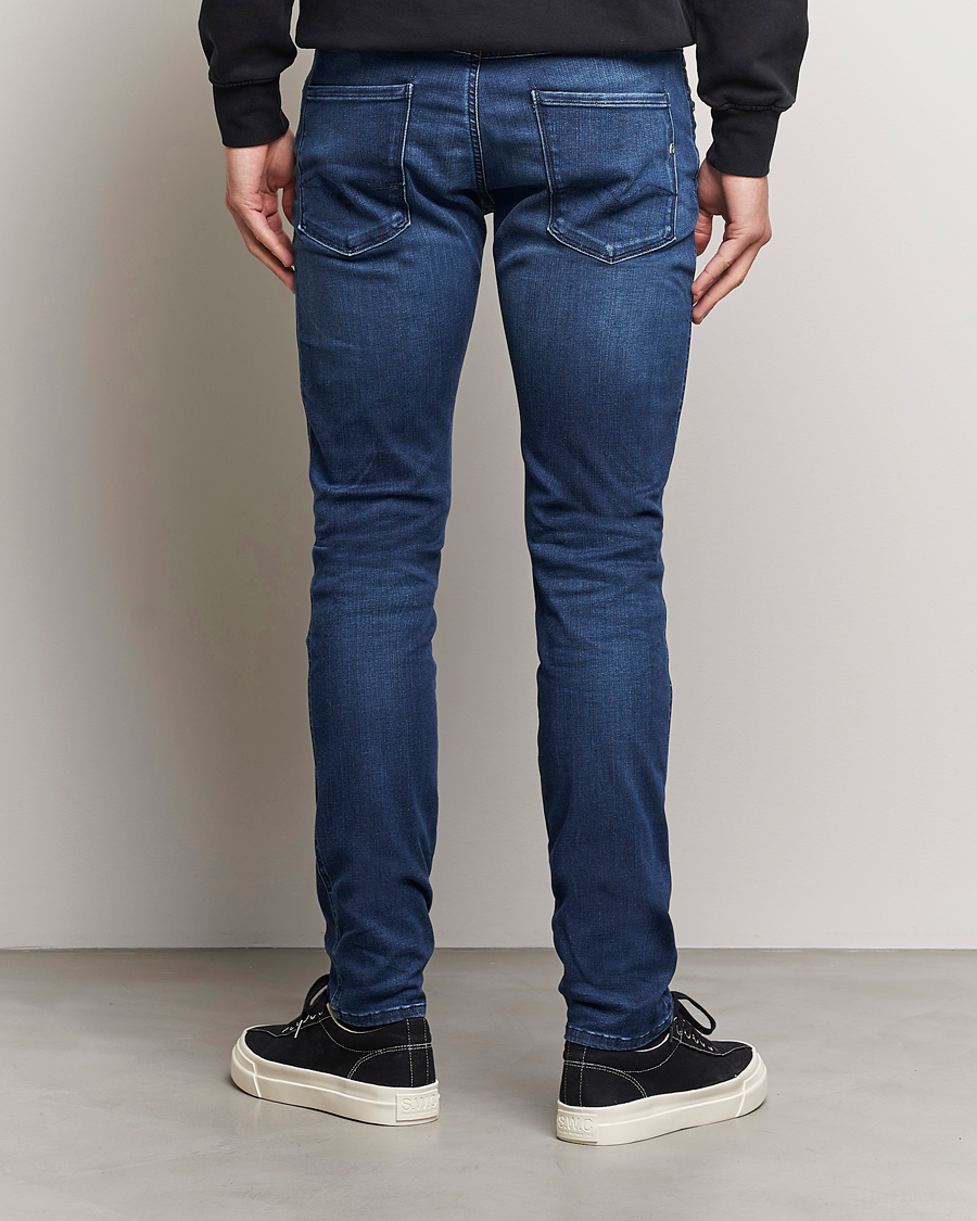 Replay Anbass Hyperflex Re-Used Jeans Blue at Dark