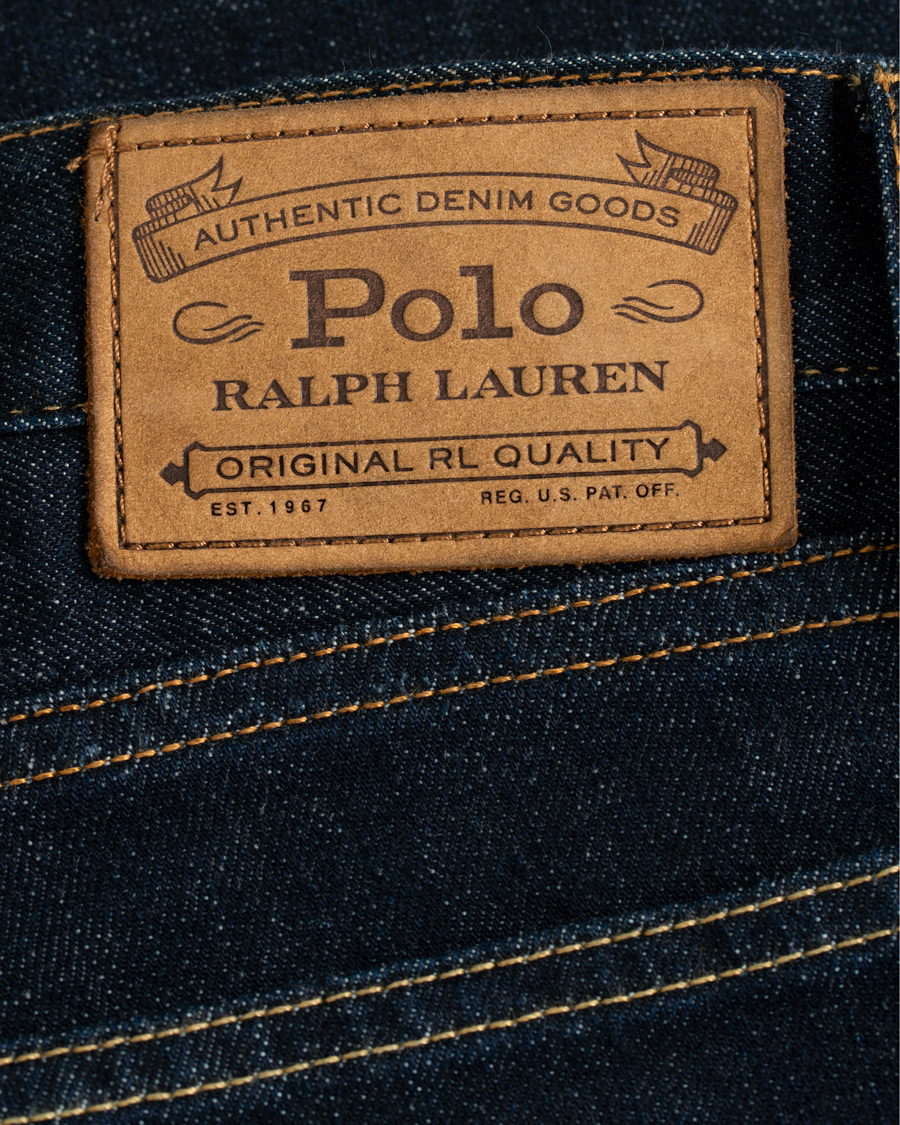 Polo Ralph Lauren Sullivan Slim Fit Rins Stretch Jeans Dark Blue at CareOfC