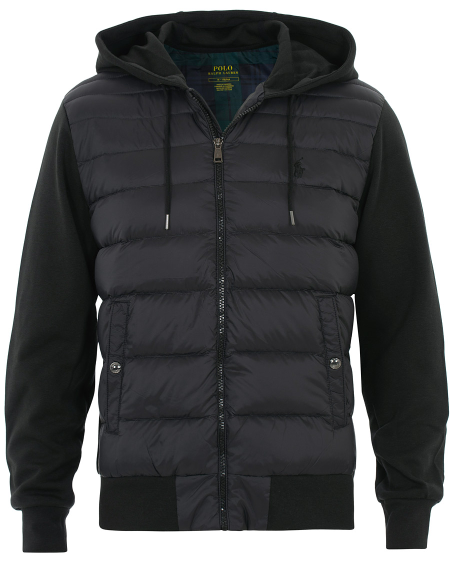 polo hybrid fleece jacket