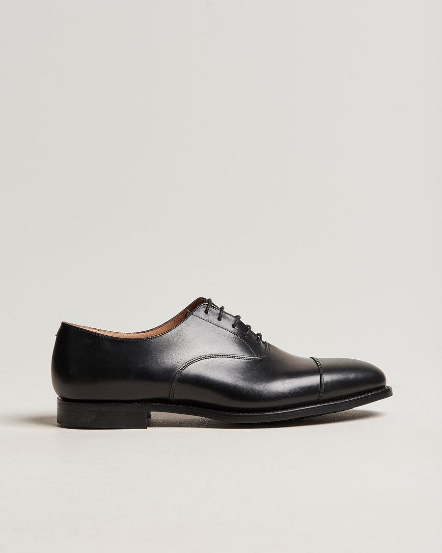 Crockett & Jones Connaught 2 City Sole Black Calf at CareOfCarl.com