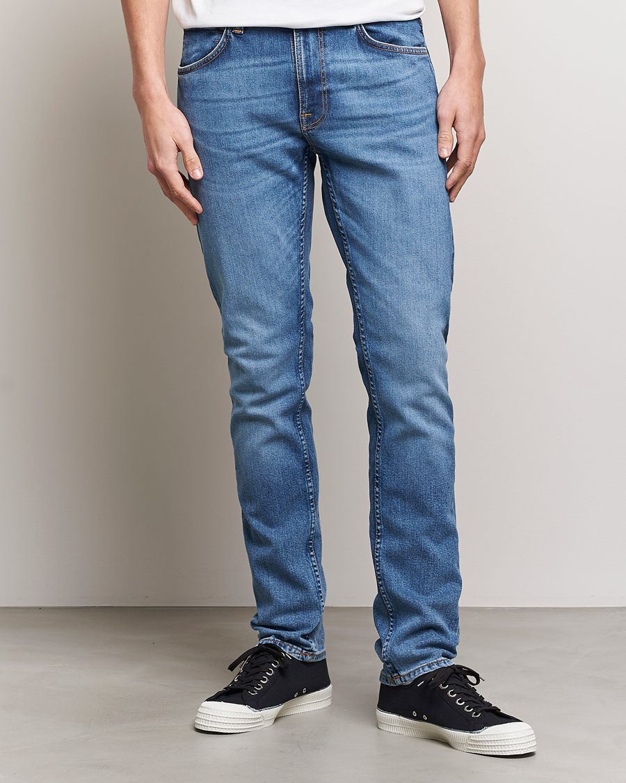 Axel_surfnudie jeans｜LEAN DEAN 31×30 ディープインディゴブルー