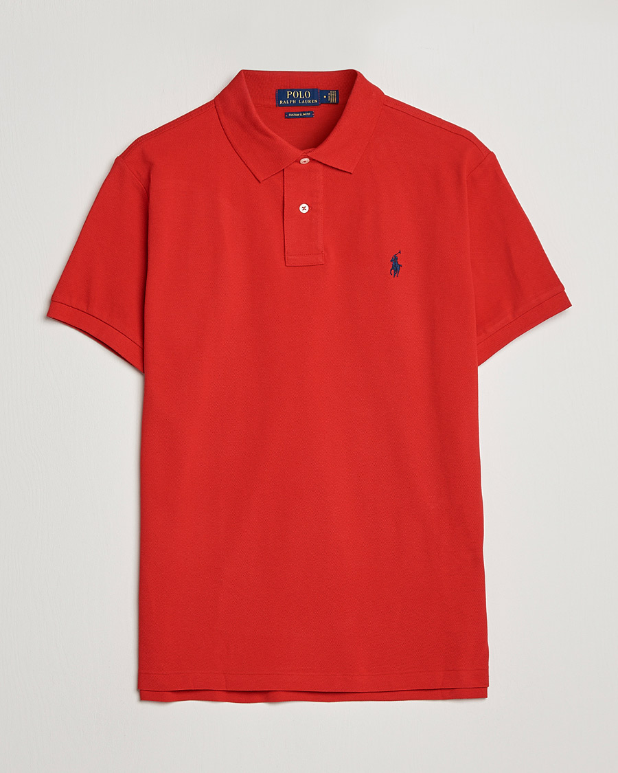 Polo shirts shop red