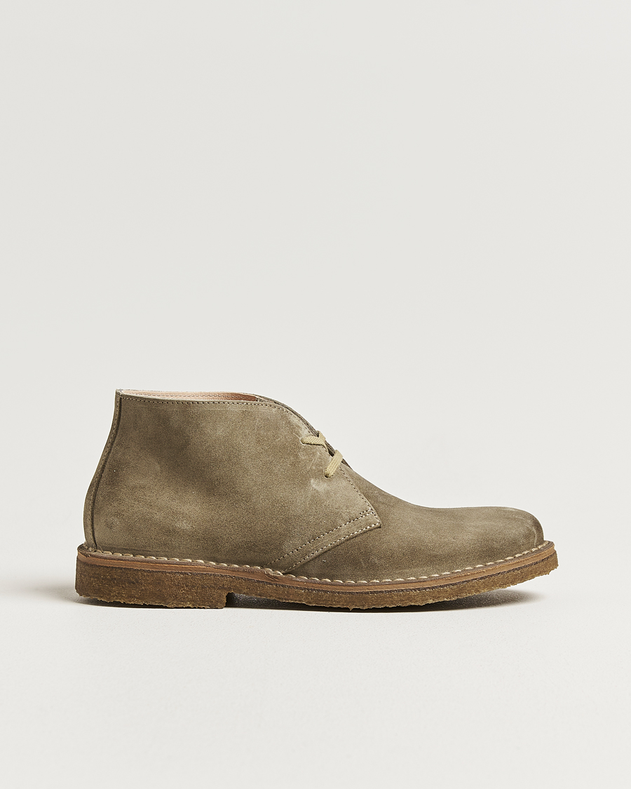 Men | Boots | Astorflex | Greenflex Desert Boot Stone Suede