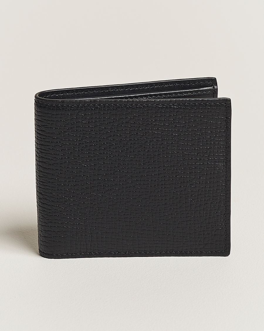 Smythson Ludlow 6 Card Wallet Black at CareOfCarl.com