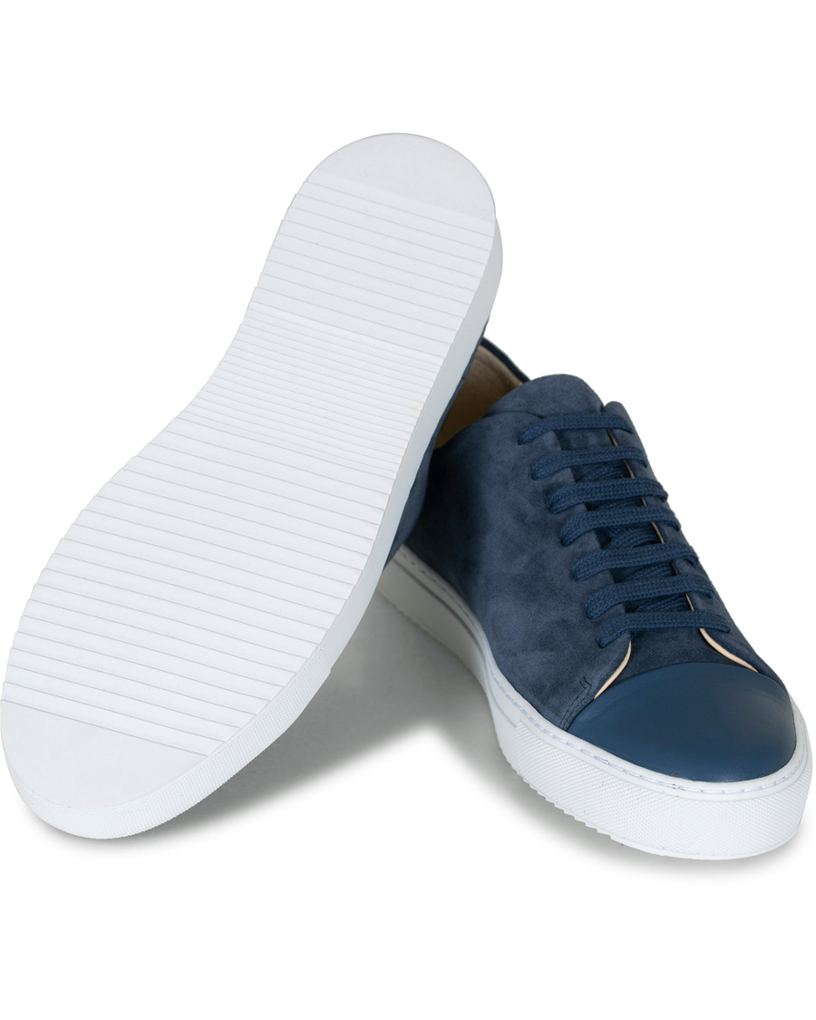 Axel Arigato Cap Toe Sneaker Navy Suede at CareOfCarl