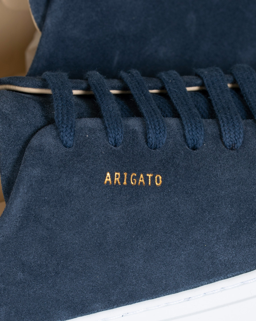 Axel Arigato Cap Toe Sneaker Navy Suede at CareOfCarl