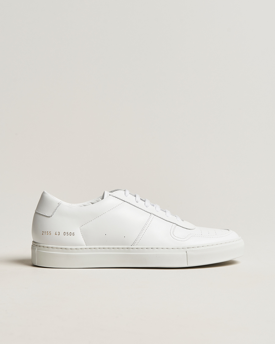 Common Projects B Ball Leather Sneaker White at CareOfCarl.com