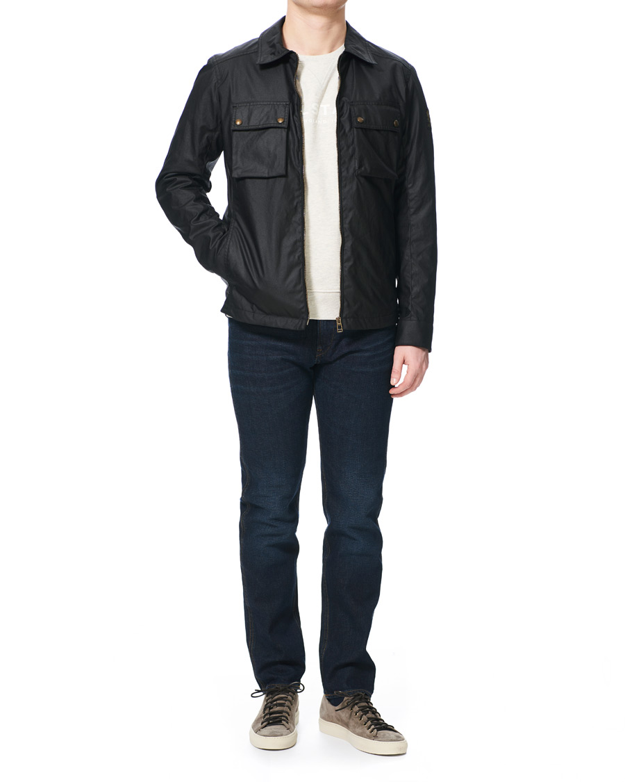 Belstaff Dunstall Waxed Jacket Black at CareOfCarl