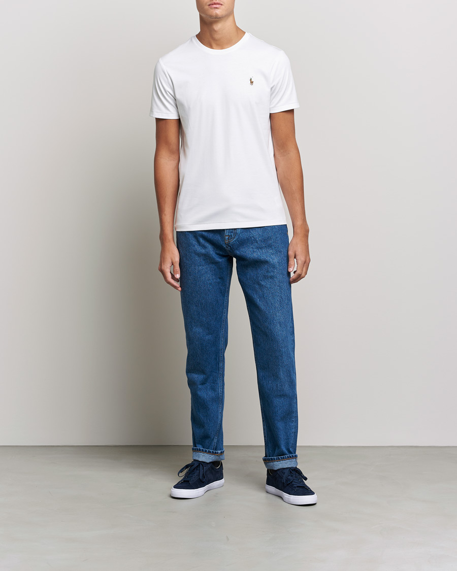 Polo Jeans Co. Ralph Lauren orders Rüschen-Bluse weiß Casual-Look